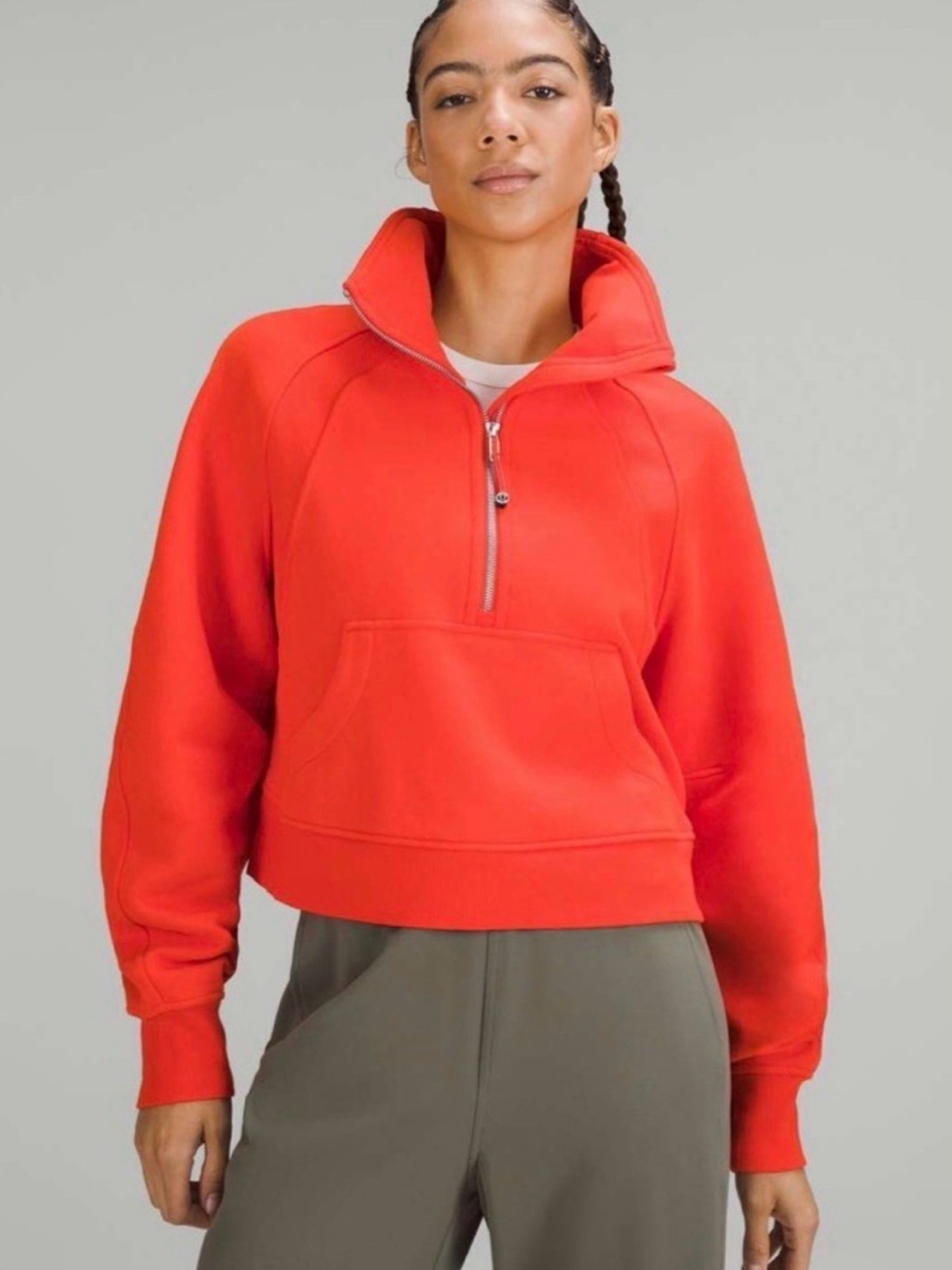Lululemon Scuba Oversized Funnel Neck Half-Zip